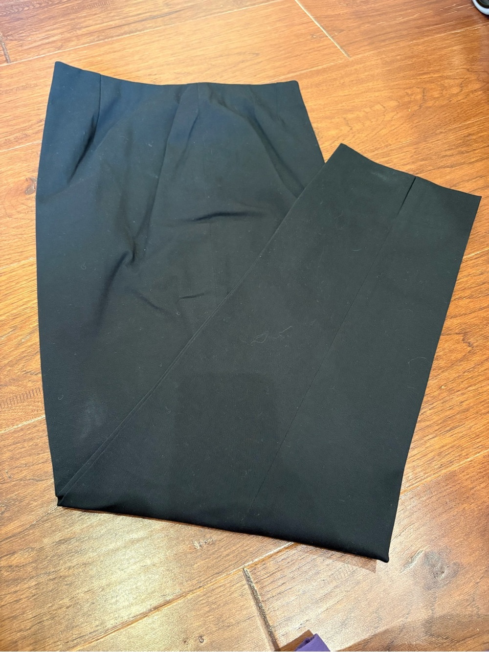 Lafayette 148 New York Black  Dress Pants - Tailored Straight Leg